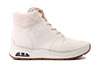 RIEKER 44555-60 beige, trzewiki damskie