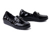 RIEKER L5352-00 black, półbuty damskie