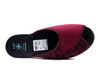 ADANEX 29652 308/1VVD burgund, kapcie damskie