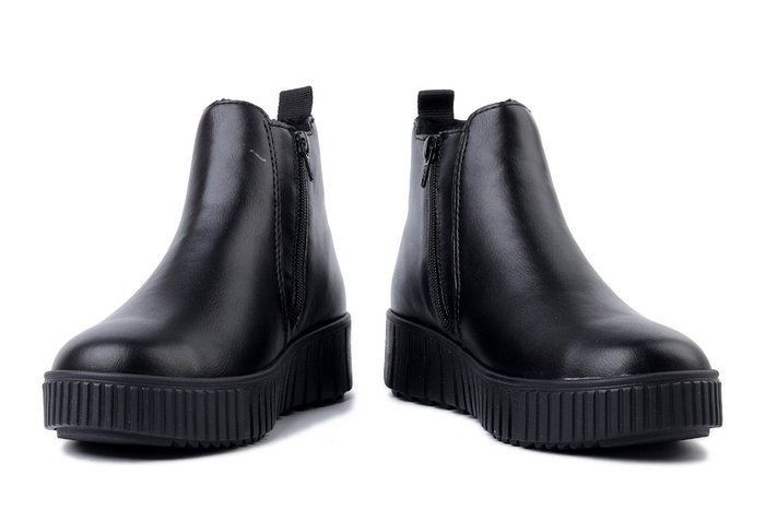 RIEKER Y6151-00 black, botki damskie