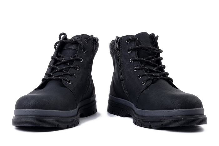 RIEKER TEX F7010-00 black, trzewiki męskie