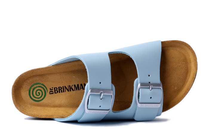 DR. BRINKMANN 700682-55 hellblau, klapki damskie