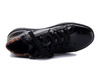 RIEKER M6434-01 black combination, trzewiki damskie