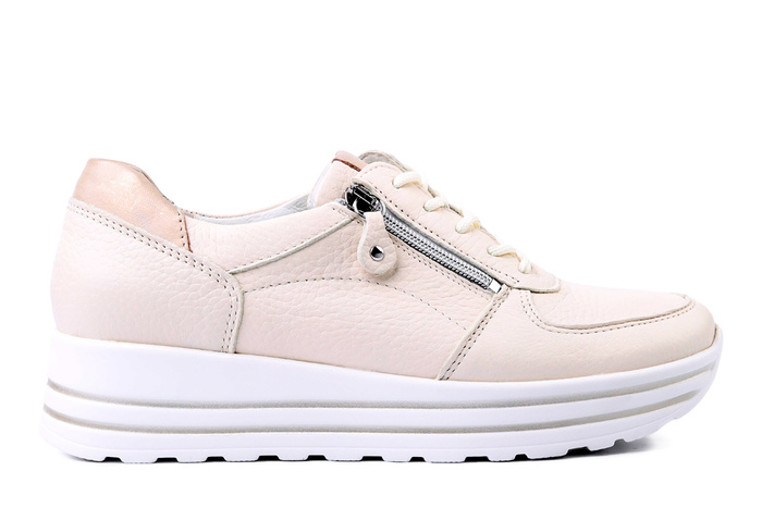 WALDLAUFER 758009207698 perl lightgold, półbuty damskie