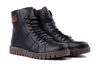 RIEKER Y3421-00 black, trzewiki damskie