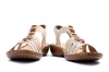 RIEKER 60851-62 beige, sandały damskie