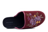 BEFADO 551D 011 bordowy, kapcie damskie