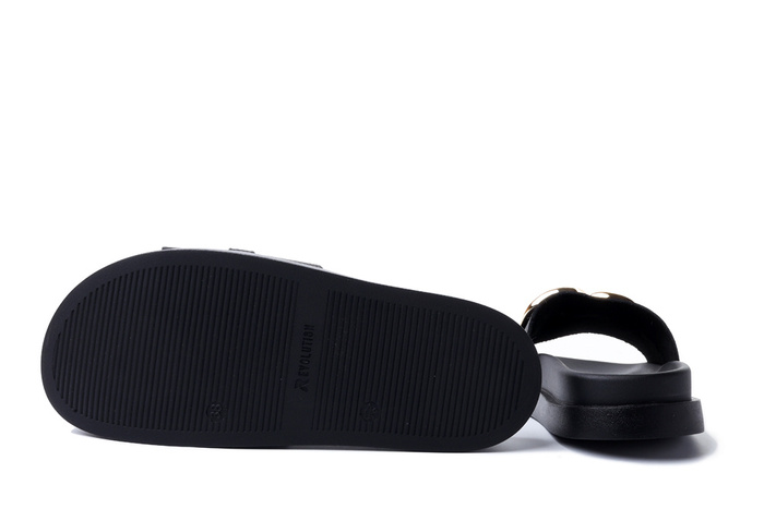 RIEKER Revolution W1452-00 black, klapki damskie