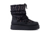 TAMARIS 1-26846-45 090 black/leopard, śniegowce damskie