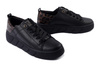 RIEKER W2602-04 black combiantion, półbuty damskie