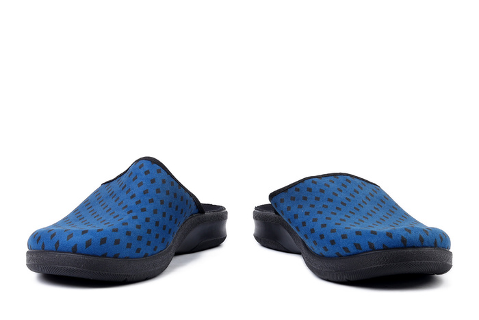 BEFADO 548M 042 granat, kapcie męskie