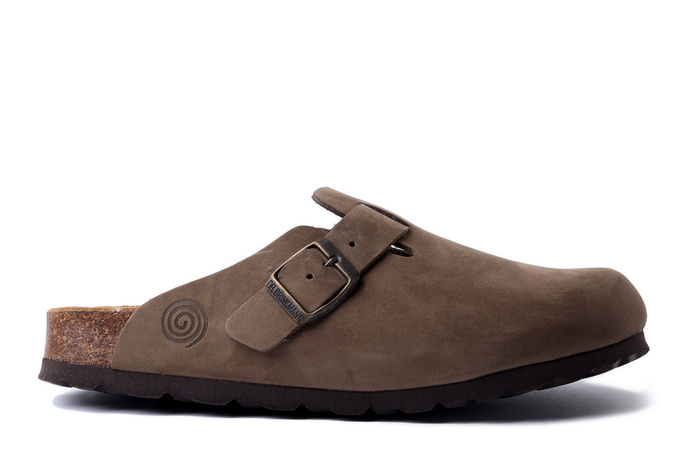 DR. BRINKMANN 600132-07 olive, klapki damskie/męskie