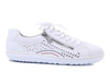 RIEKER 52824-80 white, półbuty damskie