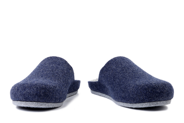 DR. BRINKMANN 220075-05 blau, klapki męskie