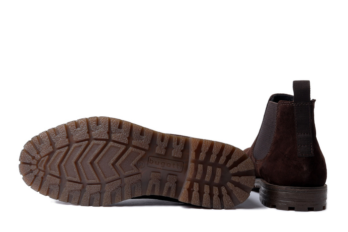 BUGATTI 311-AOB31-1400 6100 dark brown, botki męskie