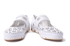 RIEKER 49977-80 white, półbuty damskie