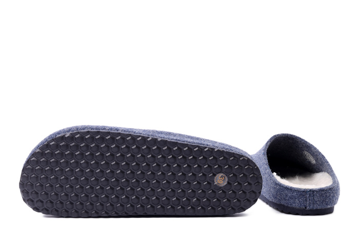 DR. BRINKMANN 320261-05 blau, kapcie damskie