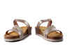 DR. BRINKMANN 700753-82 gold, klapki damskie