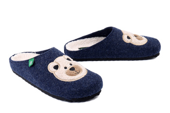 DR. BRINKMANN 320262-05 blau, kapcie damskie