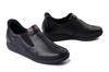 RIEKER TEX 47253-00 black, półbuty damskie