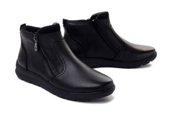 RIEKER Z0060-00 black, botki damskie