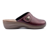 INBLU LY-80 016 bordowy, kapcie damskie