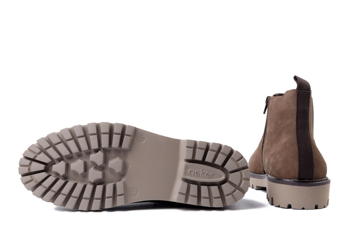 RIEKER 30453-24 brown, botki męskie