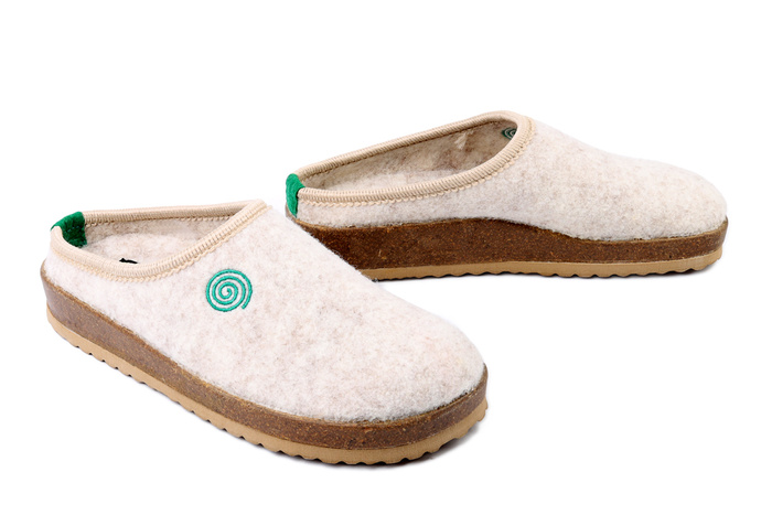 DR. BRINKMANN 320264-81 offwhite, kapcie damskie