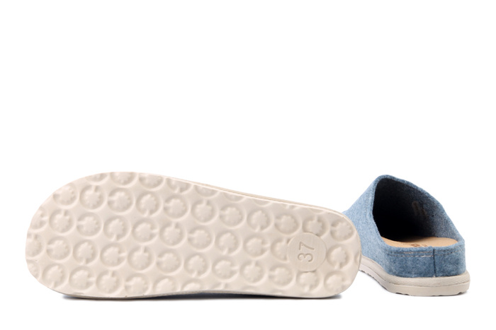 INBLU CS-47 034 błękitny, kapcie damskie