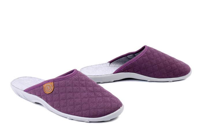 BEFADO 235D 211 fiolet, kapcie damskie