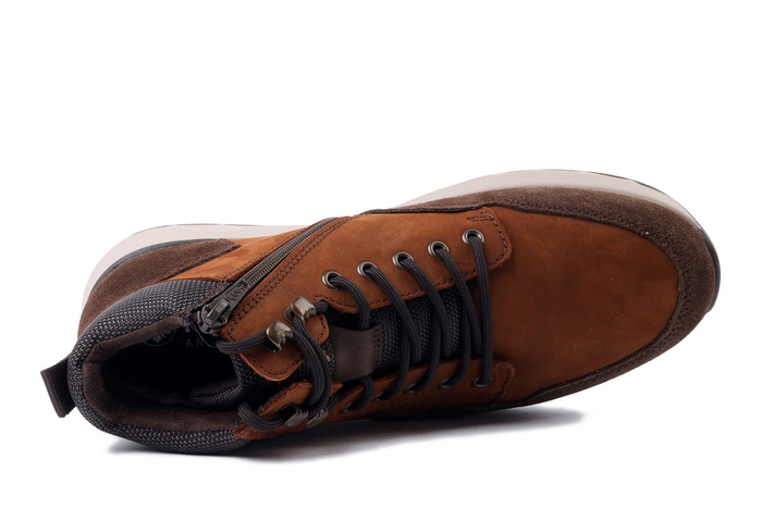 RIEKER TEX 11530-24 brown, trzewiki męskie