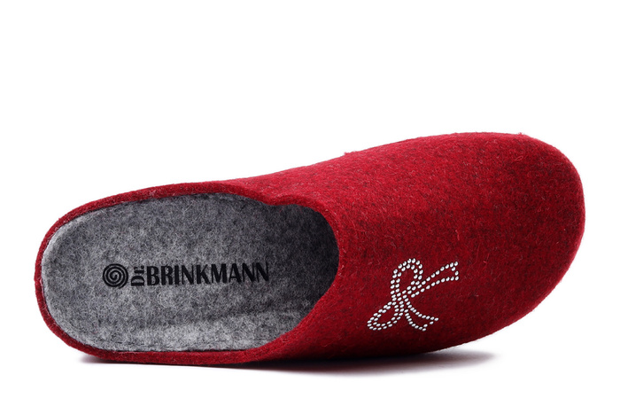 DR. BRINKMANN 320274-41 bordeaux, kapcie damskie
