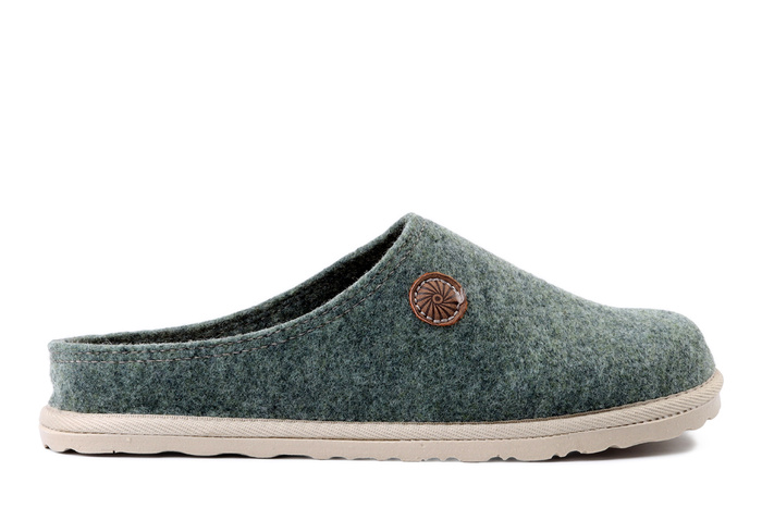 INBLU CS-47 068 zielony, kapcie damskie