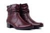RIEKER 78656-35 red, botki damskie