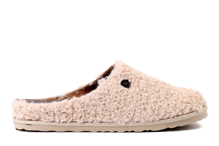 DR. BRINKMANN 320241-08 natural, kapcie damskie