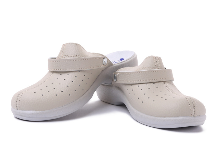 INBLU AE-04 002 beżowy, klapki damskie