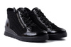 RIEKER REMONTE R0773-05 black combiantion, trzewiki damskie