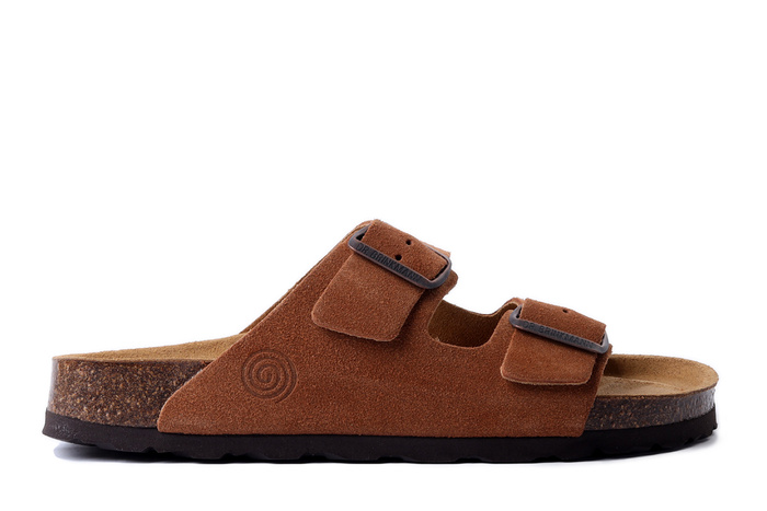 DR. BRINKMANN 600134-21 cognac, klapki damskie/męskie