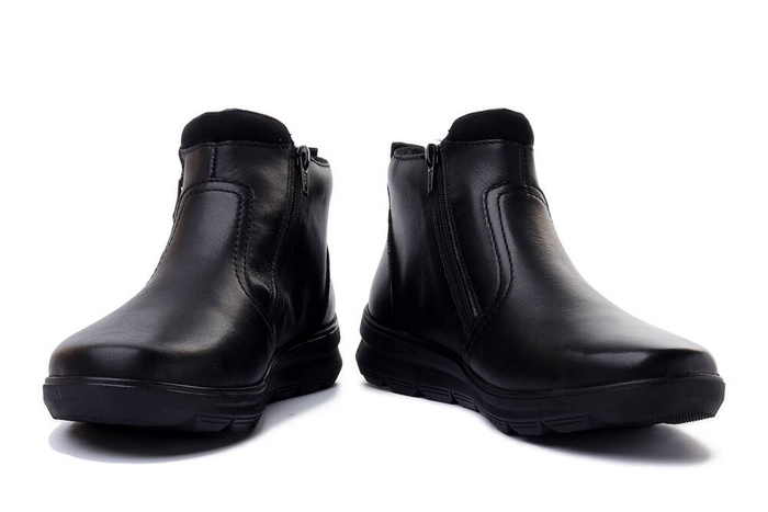 RIEKER Z0060-00 black, botki damskie