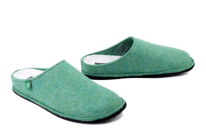 DR. BRINKMANN 320715-71 hellgrun, kapcie damskie