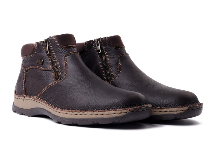 RIEKER TEX 05362-25 brown, botki męskie