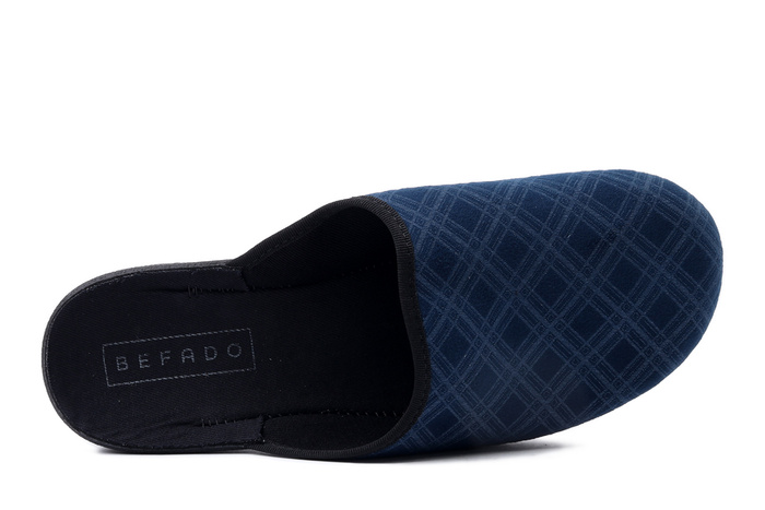 BEFADO 548M 050 granat, kapcie męskie
