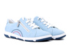 RIEKER 42424-10 blue, półbuty damskie