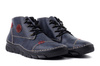 RIEKER 55002-14 blue, trzewiki damskie
