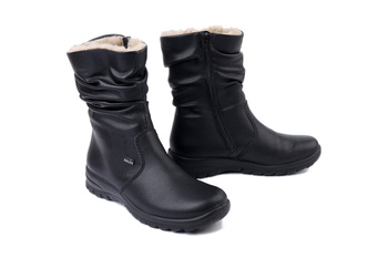 RIEKER TEX Z7171-02 black, kozaki damskie