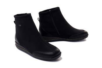 RIEKER TEX 44276-00 black, botki damskie