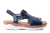RIEKER V2272-14 blue, sandały damskie