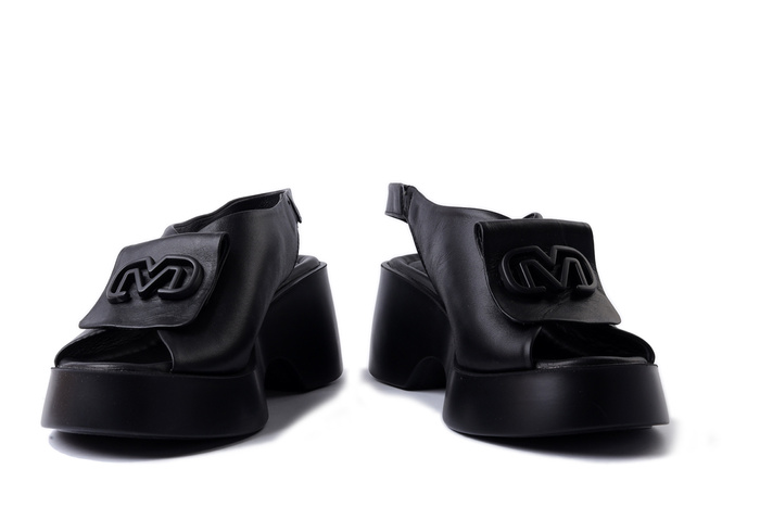 BOCCATO 500 4700 27 TSYH black, sandały damskie