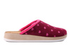 INBLU CT-40 016 bordowy, kapcie damskie