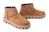 RIEKER W2074-24 brown, botki damskie